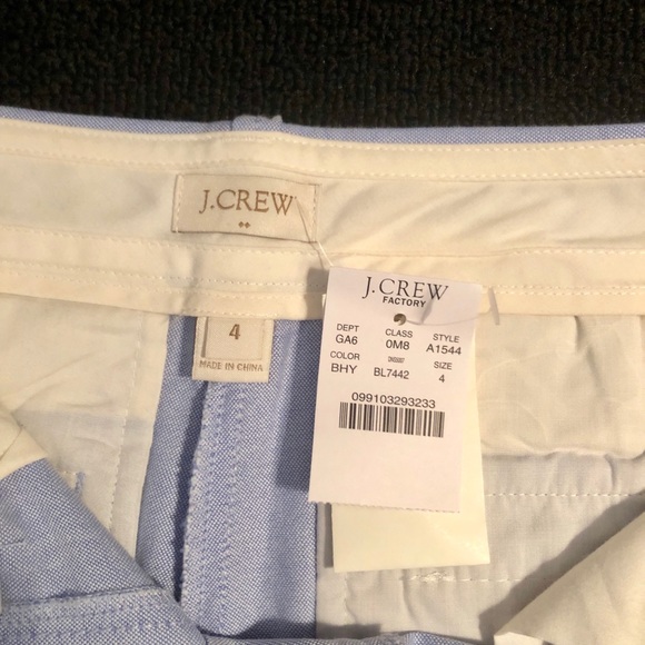 J Crew Factory summer shorts !  Never worn - Picture 4 of 5